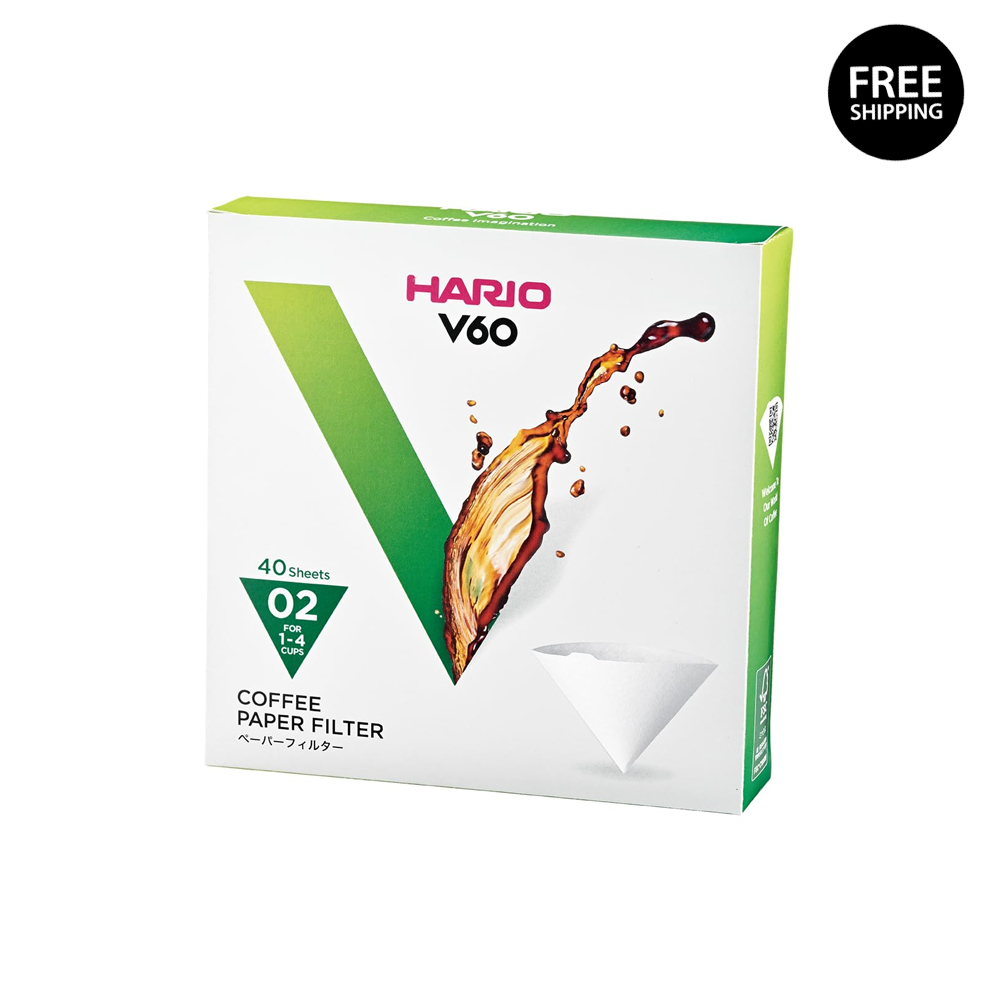 Hario V60 02 Filter Papers 40 Pack